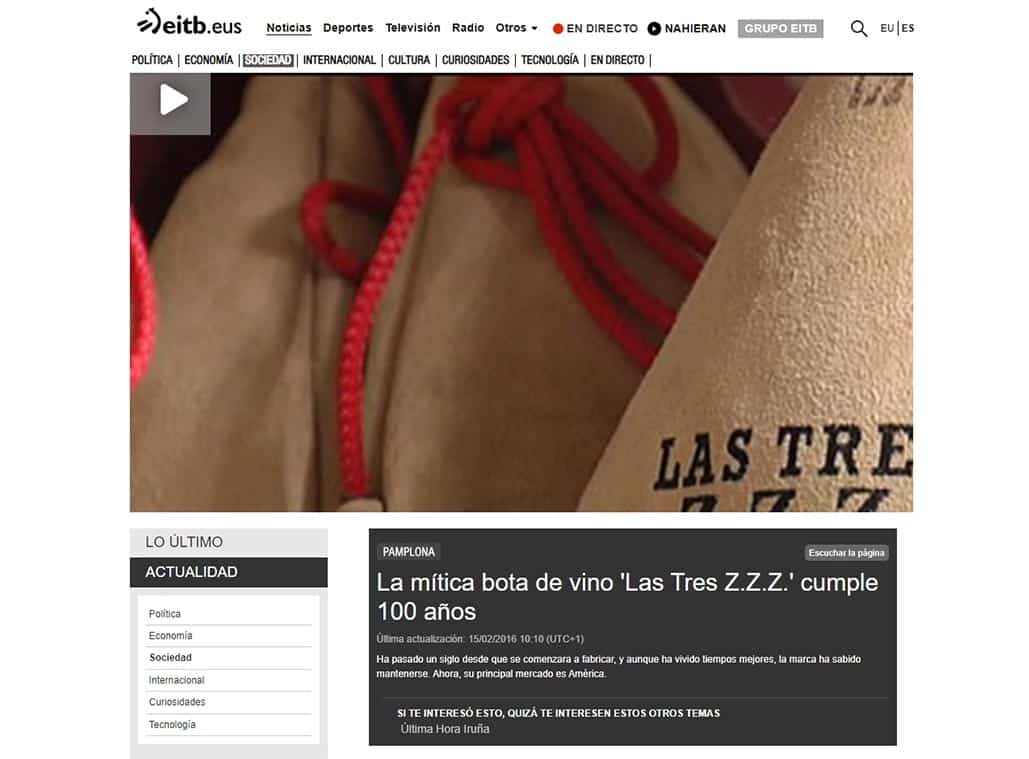 las tres zzz en los medios