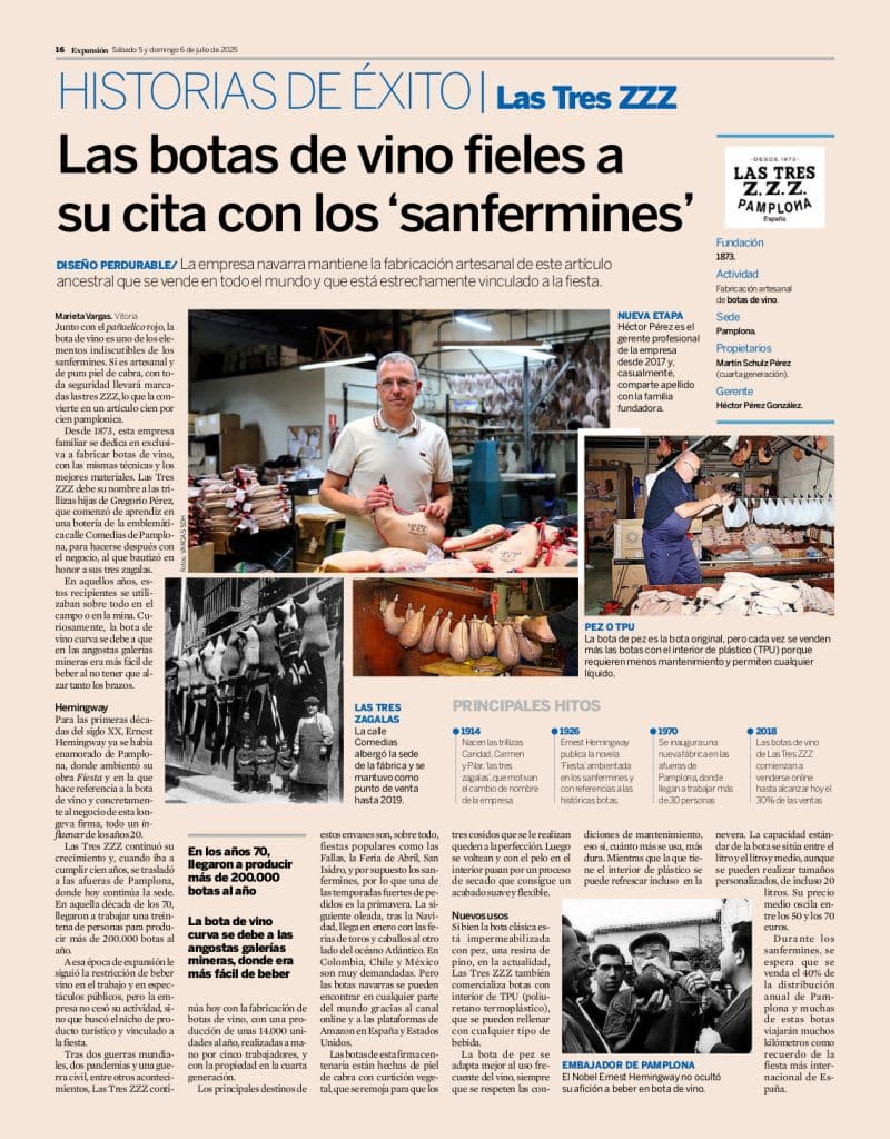 Artículo Expansión Las Tres ZZZ 5 de Julio 2025