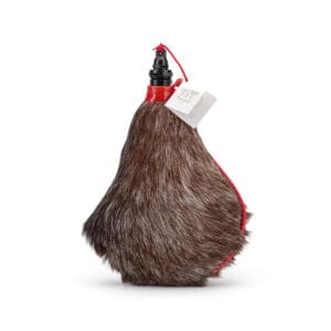 Bota recta con pelo exterior