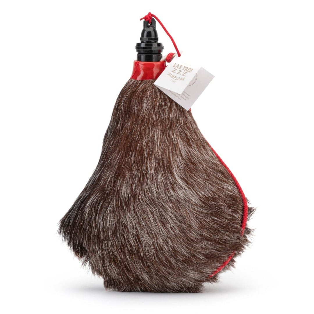 Goat hair straight wineskin